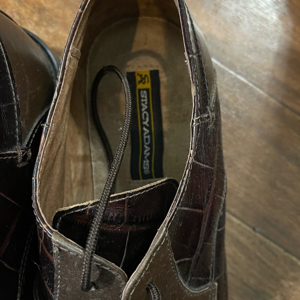 Men’s Stacy Adams dress shoes size 10.5 - Picture 2 of 7